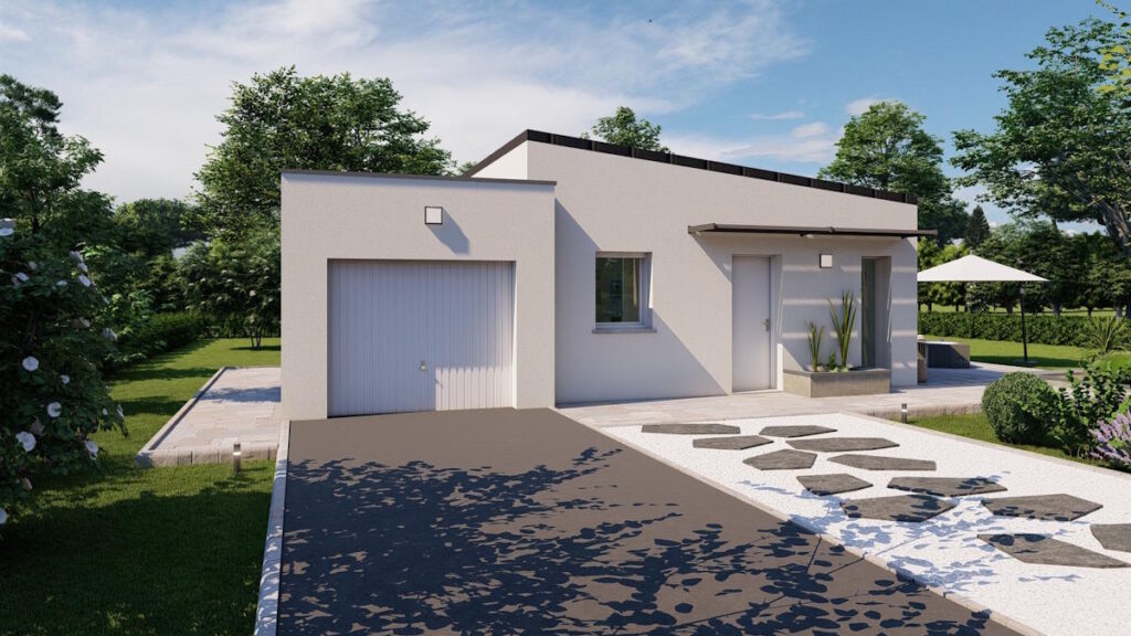 Maison 3 chambres 71 m² Plain pied PMR