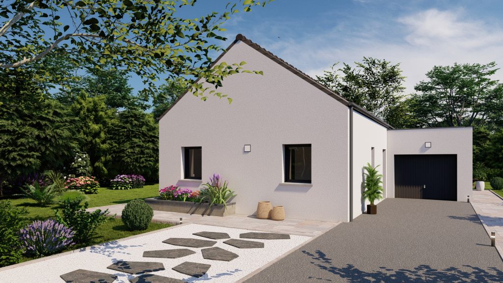 plain pied avec garage