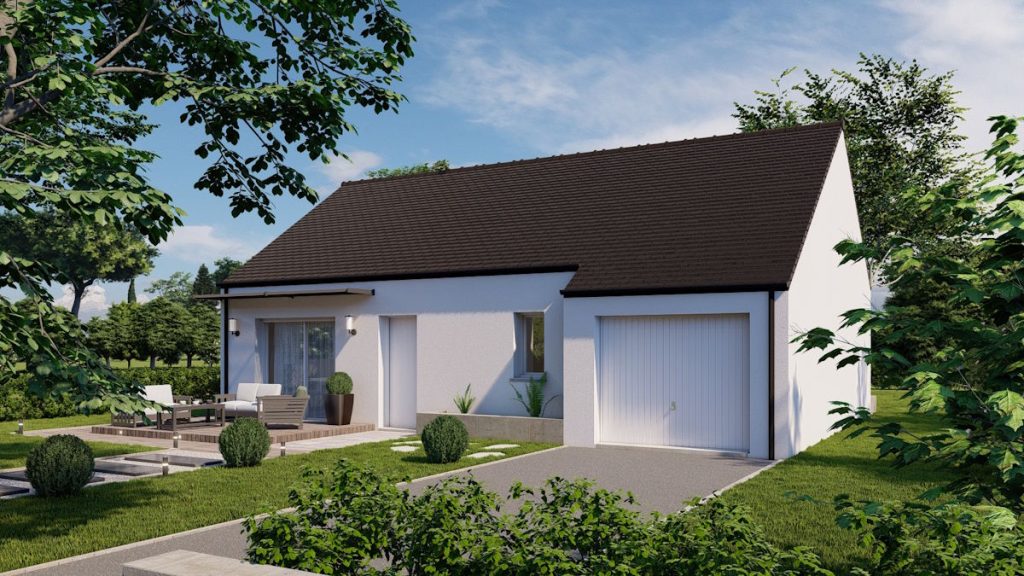 Plain pied PMR 2 chambres