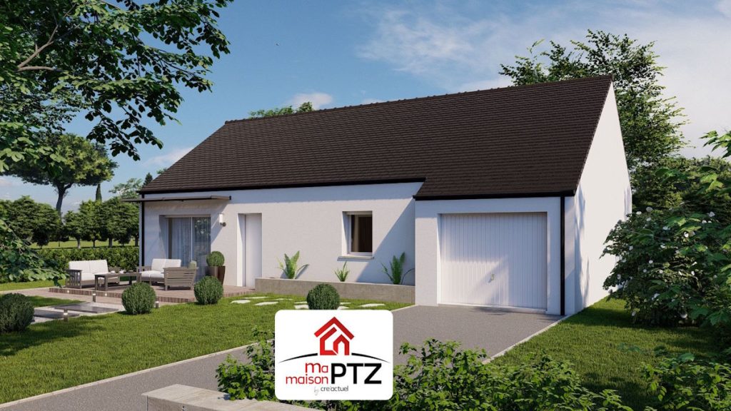 Plain pied 3 chambres 77 m²