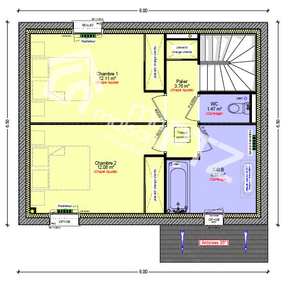 Auréa Plan Etage