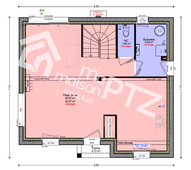 modèle avec norme RE2020