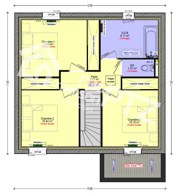 Néra Mono Plan étage